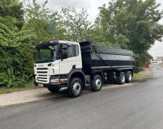 2008 P340 8x4 Scania 8x4 32 Tons  Say Cab Heavy Duty Steel Body, Spring suspension, manual gearbox
